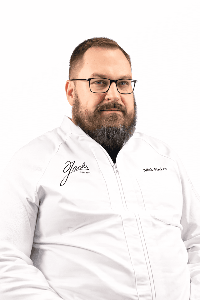 Chef Brady in the dining room